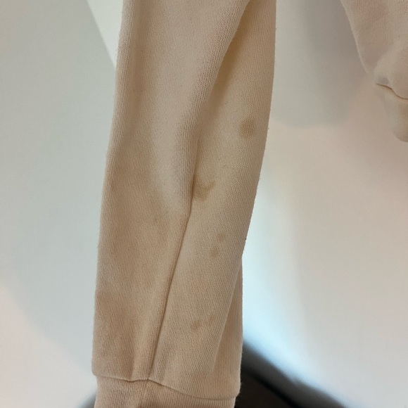 LoveShackFancy Cream Ruffle Sweatshirt - Picture 4 of 4